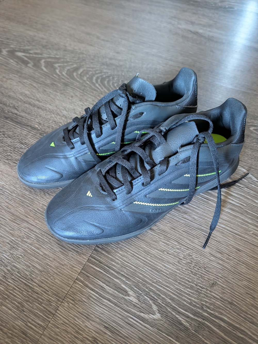 Adidas Copa Pure III Club Indoor Soccer Shoes.